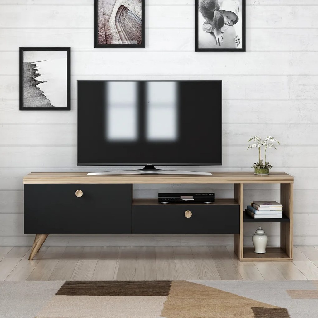 Stolik pod telewizor Parion czarny