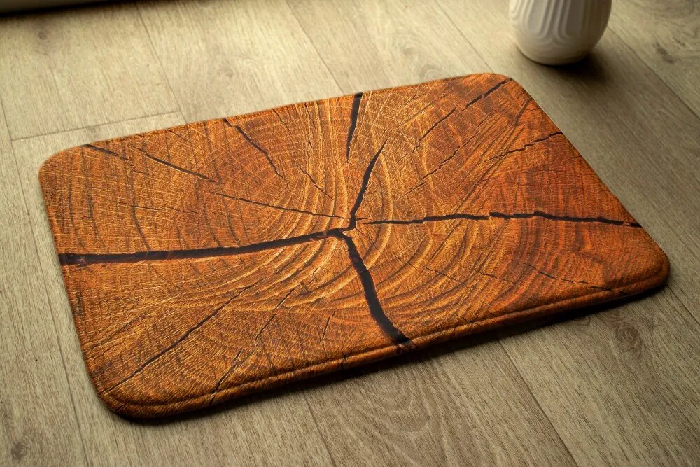 Dywanik łazienkowy antypoślizgowy Dywanik łazienkowy antypoślizgowy Pień Drzewo