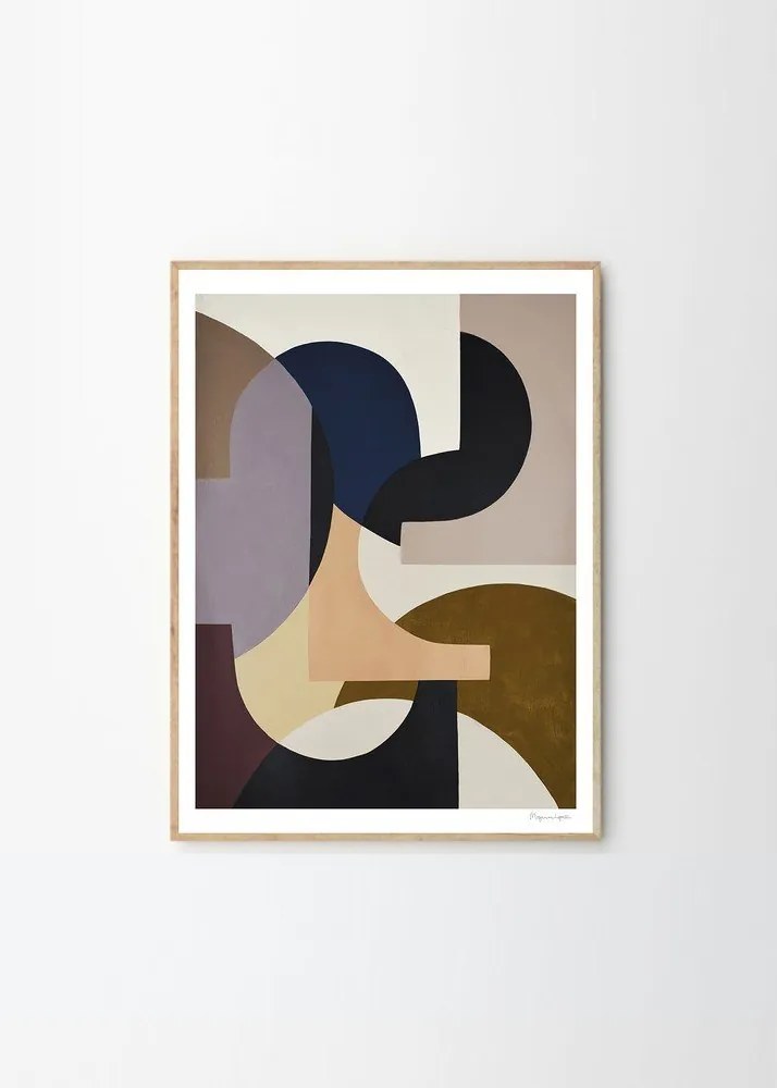 Plakat 50x70 cm Rosa – Berit Mogensen Lopez – The Poster Club