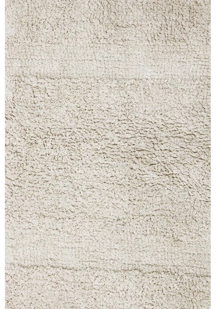 Kremowy bawełniany dywan tkany ręcznie odpowiedni do prania 90x130 cm Bloom Natural – Lorena Canals