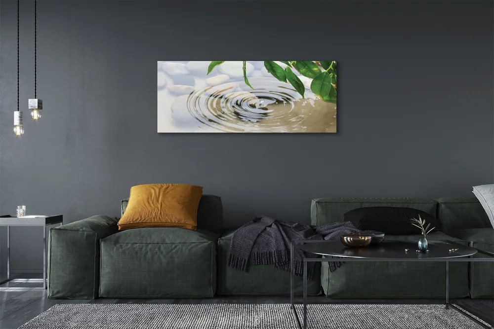 Duży obraz na płótnie Krystaliczny Plusk Wody