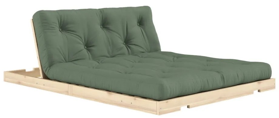 Zielona rozkładana sofa 145 cm Flip – Karup Design
