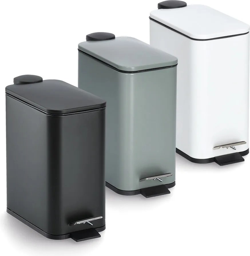 Kosz  łazienkowy z pedałem, 5 litrów