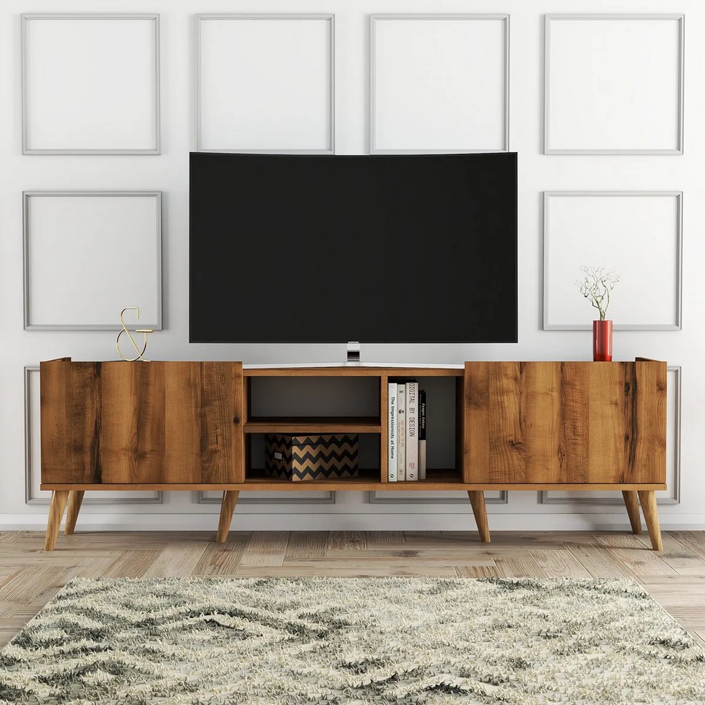 Stolik pod telewizor Lotus Walnut