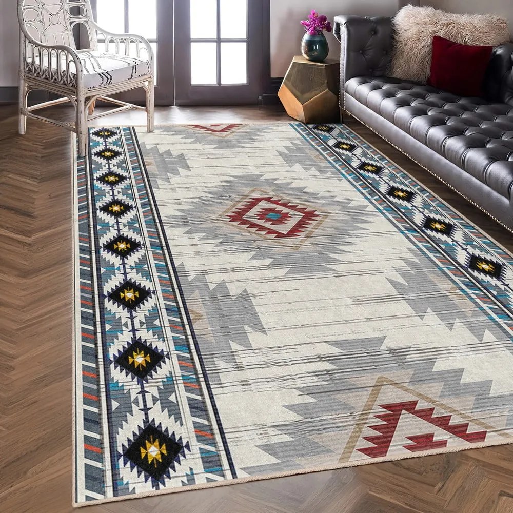Chodnik odpowiedni do prania 80x200 cm Ethnic Geo – Mila Home