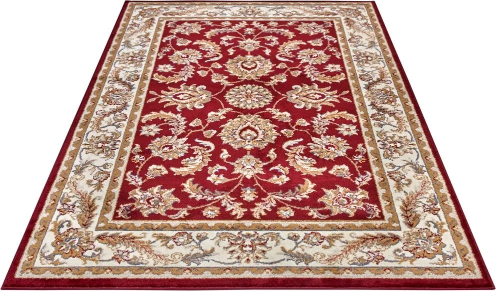 Dywan Luxor Perski Florystyczny czerwono - kremowy 200 cm x 280 cm