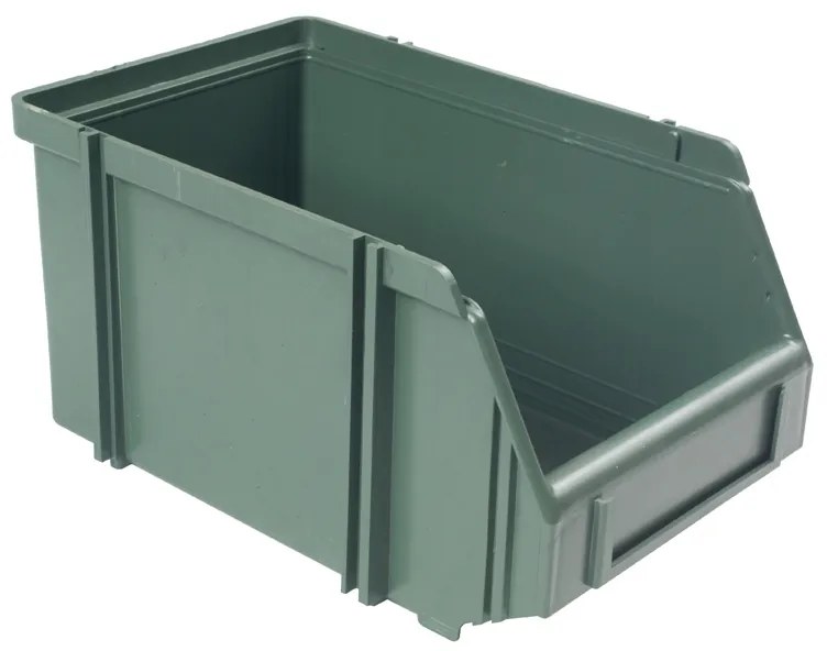 Plastikowy pojemnik z polistyrenu, 150x240x125 mm