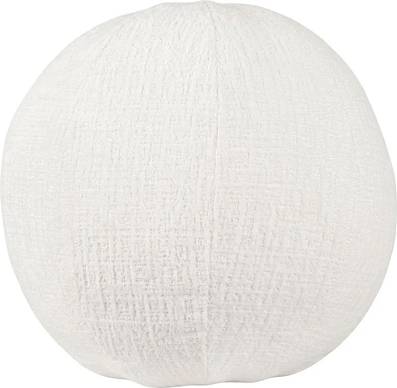 Poduszka 37x37x37 cm biała Leith LET76W