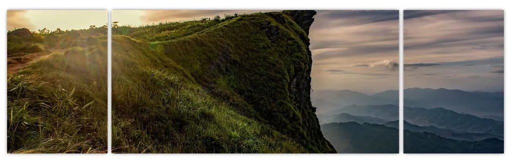 Obraz kobiet na klifie (170x50 cm)