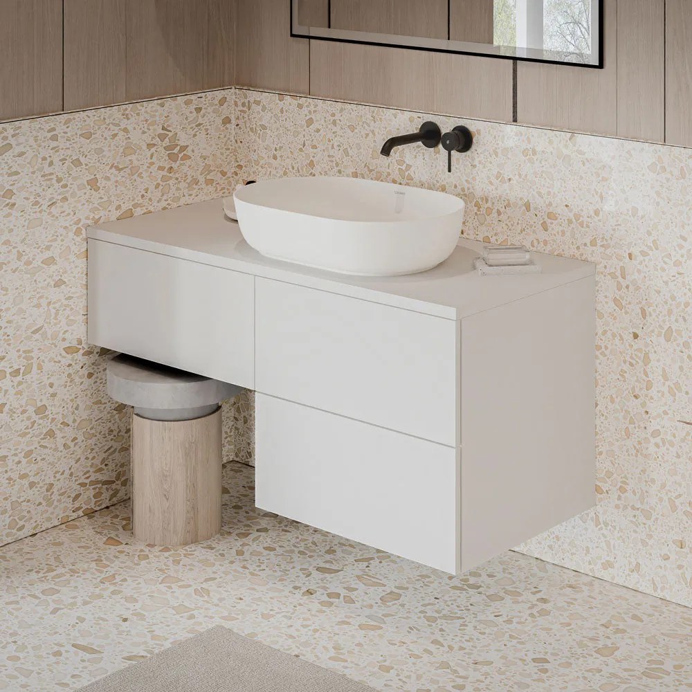 Waschbeckenunterschrank JUVIA Shift 120 cm bis 160 cm