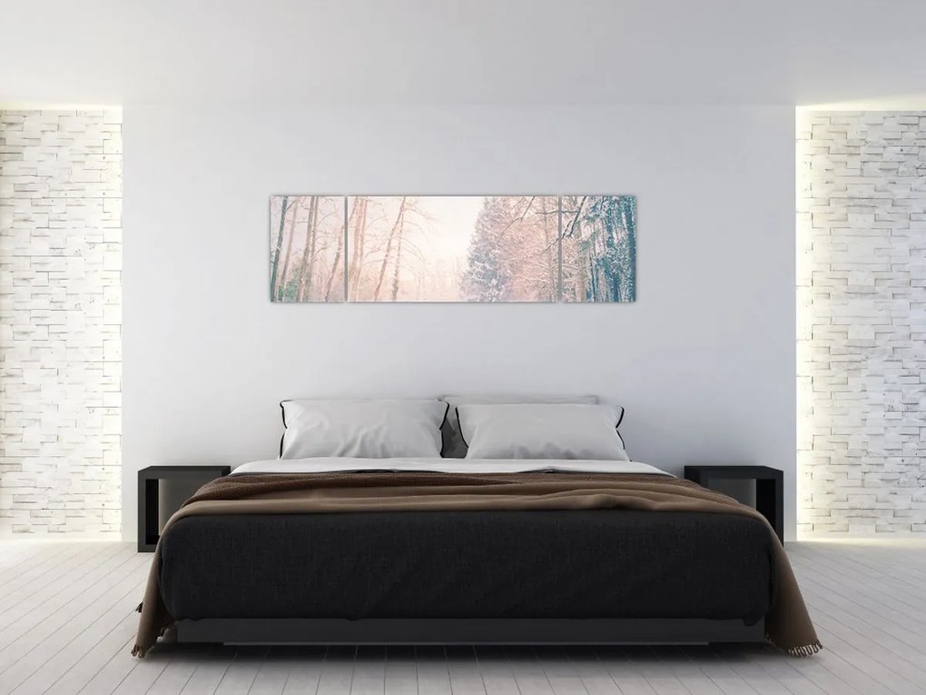 Obraz - Widok na las (170x50 cm)