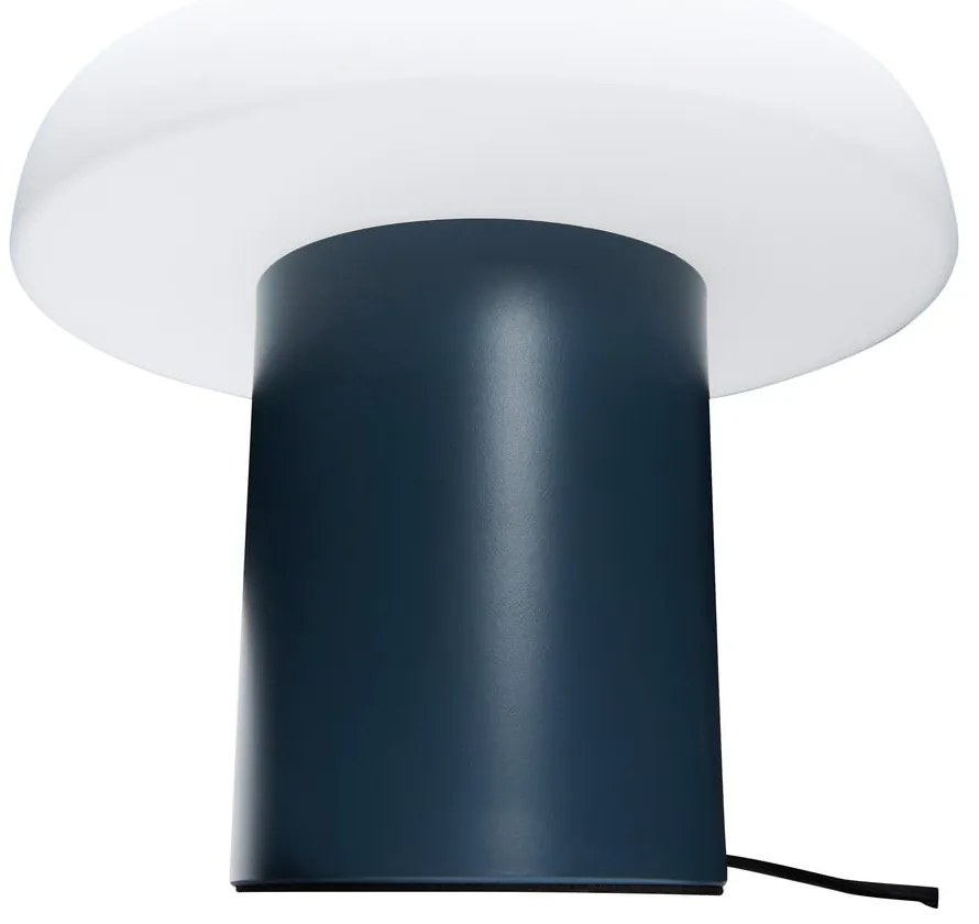 Ciemnoniebieska lampa stołowa (wysokość 20 cm) Ateliers – Hübsch