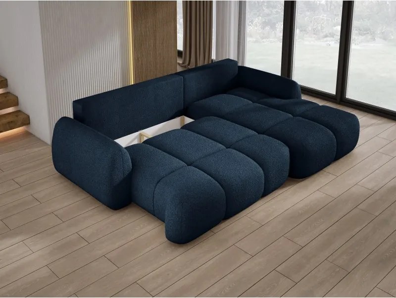 Narożnik COCO WIND z funkcją spania poduszkami i pojemnikiem NOW OR NEVER 79 WERSAL