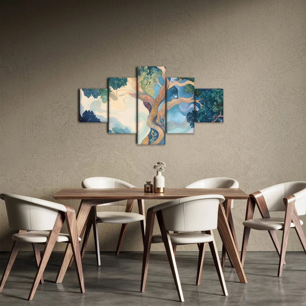 Obraz – Kosmiczne drzewo (125x70 cm)