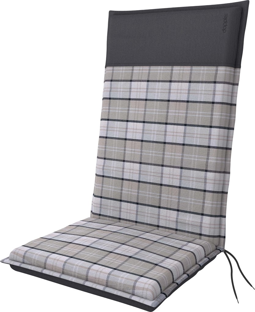 Doppler CASA 4401 - wysoka poduszka na krzesło z wysokim oparciem