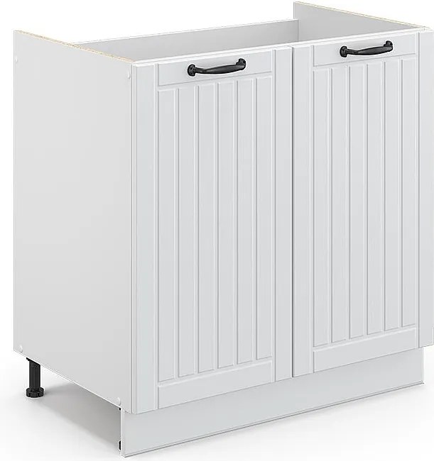 Szafka pod zlew biały domek wiejski 80x51.6x82 fame-line