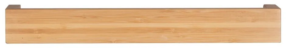 Bambusowa półka ścienna Wenko Dark, szer. 40 cm
