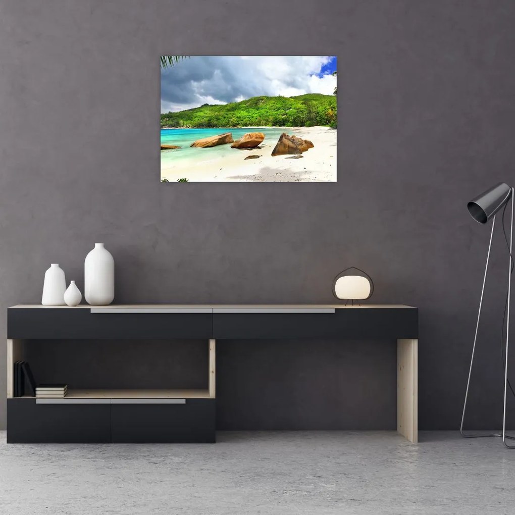 Obraz - Takamaka, Seszele (70x50 cm)