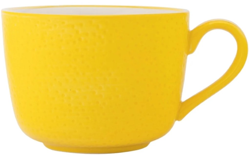 Altom Zestaw ceramicznych kubków jumbo Tropicanacytryna 470 ml, 2 szt.