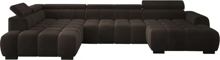 Narożnik BULL XL Lewostronny z elektryczną funkcją regulacji tkanina Salvador 07 WERSAL