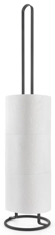 Czarny uchwyt na papier toaletowy Origin - Metaltex