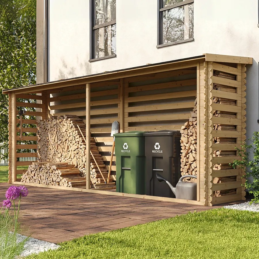 Wiata na drewno - M203