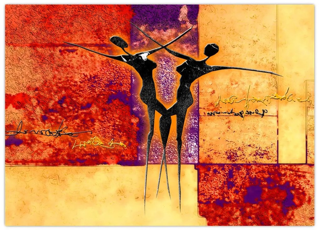 Obraz - Afrykańskie boginie (70x50 cm)