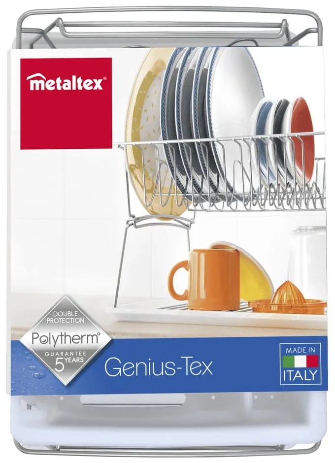 Ociekacz do naczyń Metaltex Genius-Tex, 45x31 cm