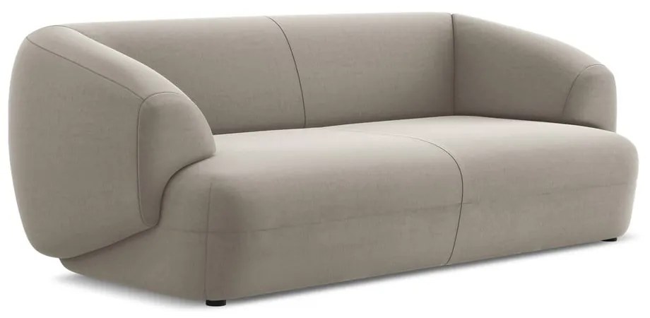 Beżowa aksamitna sofa 212 cm Moana – Makamii