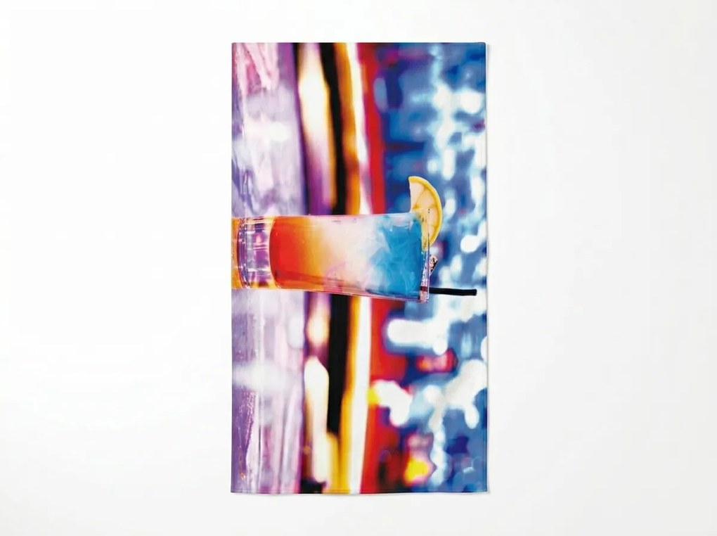 Ręcznik plażowy XXL szybkoschnący FRIZZEL kolorowy 150 x 210 cm, 100% mikrofibra