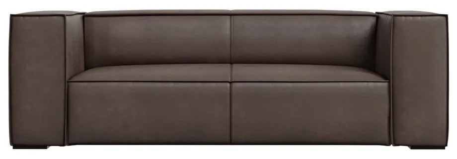 Brązowa skórzana sofa 212 cm Madame – Windsor &amp; Co Sofas