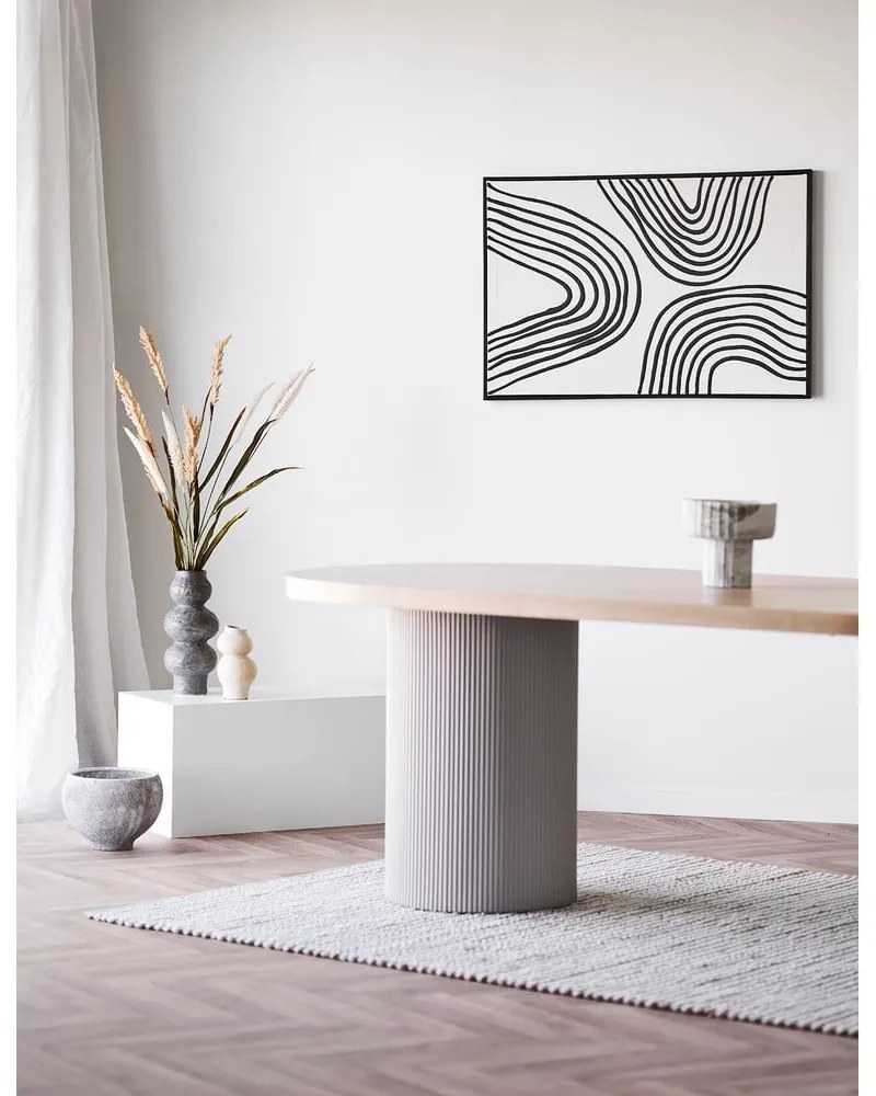 Stół z blatem w dekorze jesionu 100x220 cm Solva – House Nordic