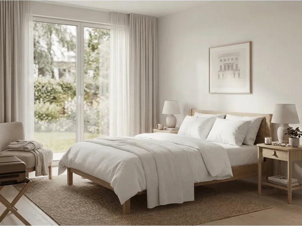 Poszewka na poduszkę satynowy damaszek 70x90 biały