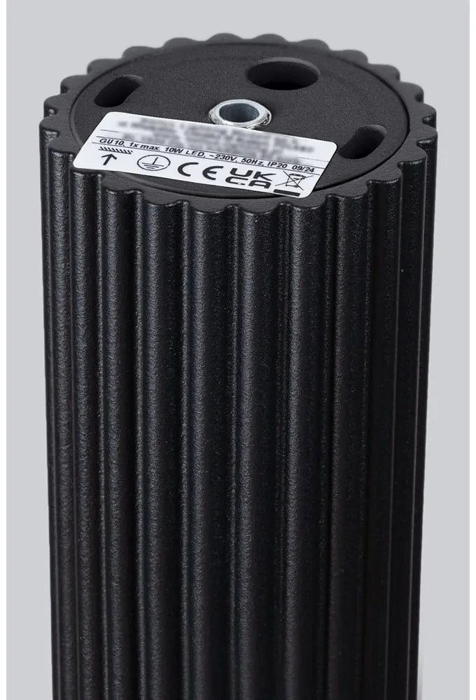 Czarna lampa punktowa Gleam – Sollux