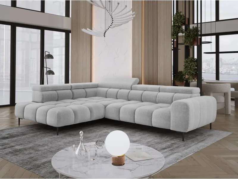 Narożnik PLAZA L Lewostronny w tkaninie EDEN 17 WERSAL