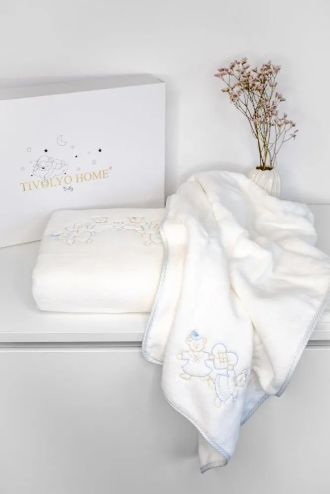 Podarunkowy zestaw ręczników dla dzieci FAMILY, 2 szt Beżowy