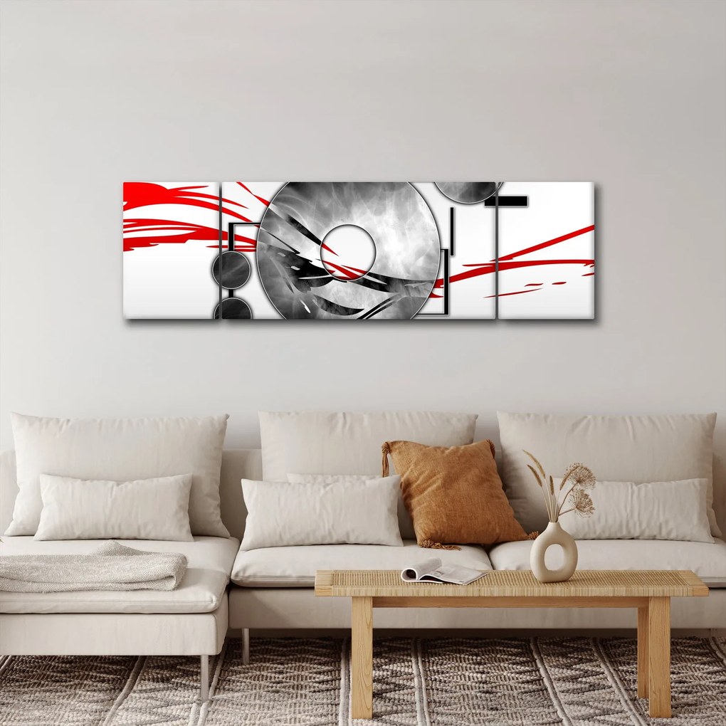 Abstrakcyjny obraz (170x50 cm)