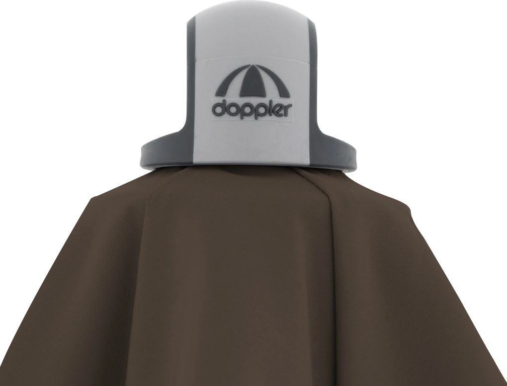 Doppler EXPERT parasol ogrodowy 220 x 140 cm brązowy