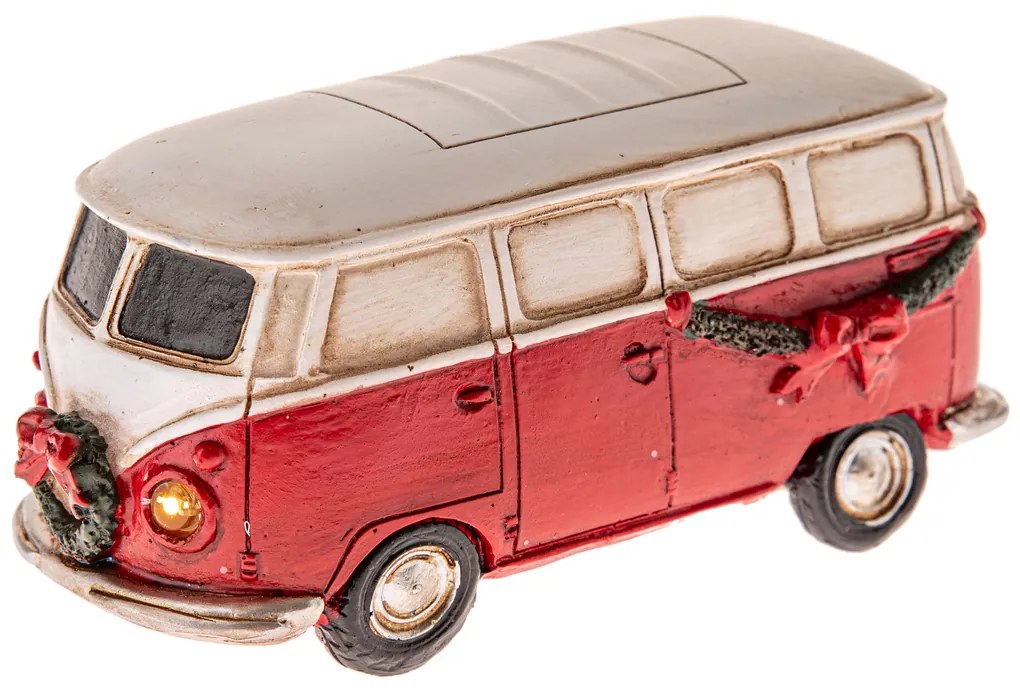 Polyresinowe świecące autko Busik, 11,5 cm