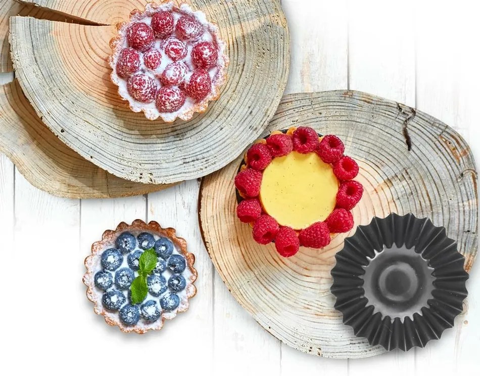 Orion Foremka do babeczki TORTELETTES 7 cm,  6 szt., śr. 7 cm