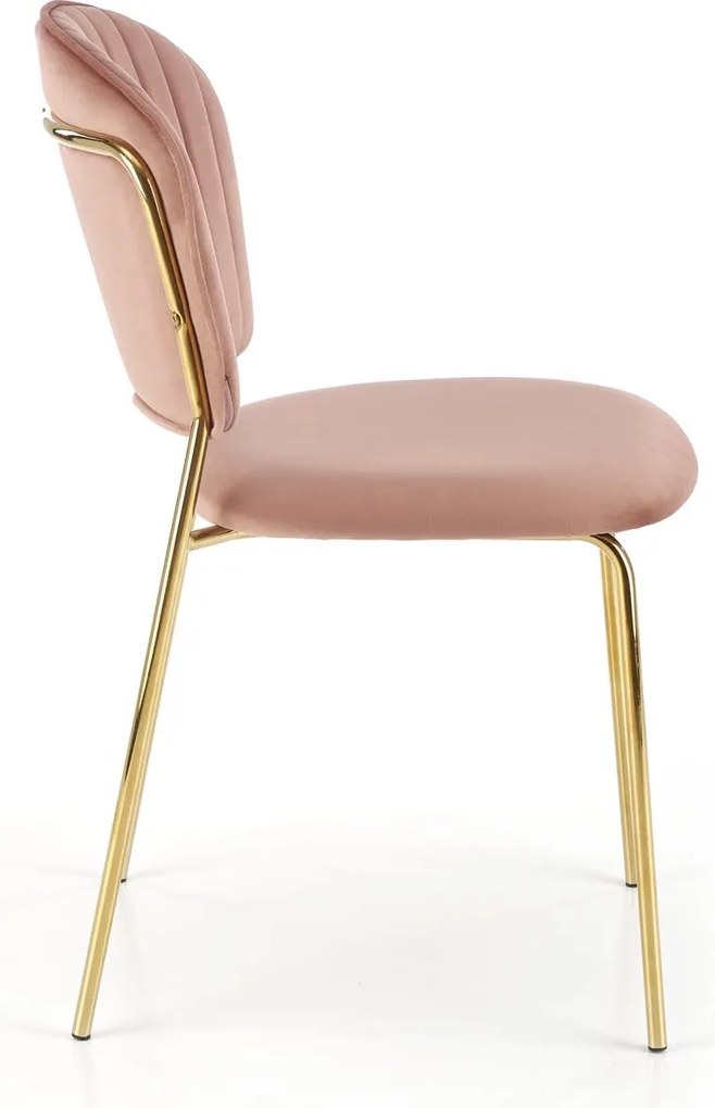 Krzesło na złotych nogach K499