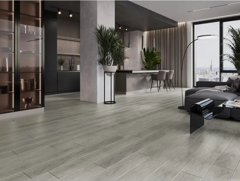 Mexen Redmond panele winylowe 1240 x 182 mm SPC 6,5 mm, podkład IXPE 1,5 mm, 4 V-Fuga, Dąb - F1027-1240-182-505-4V1-01