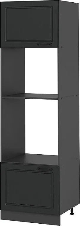 Szafka do mikrofalówki antracytowy domek wiejski 60x57.2x206.8 r-line