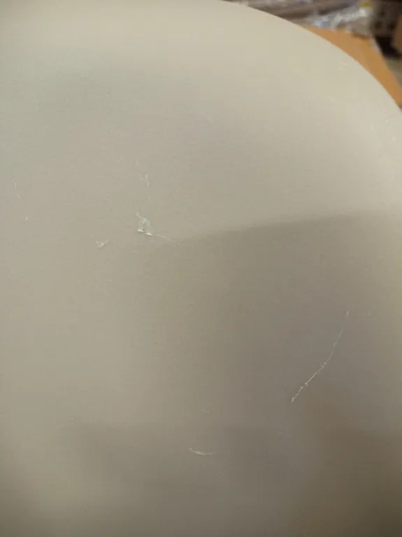 PROMOCJA Krzesło jadalniane OSAKA z plastiku, beżowe II jakość