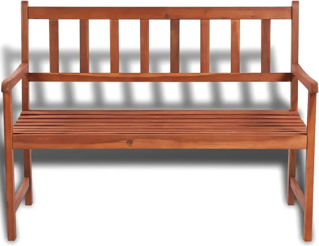 Drewniana ławka ogrodowa- brązowa E6-T35