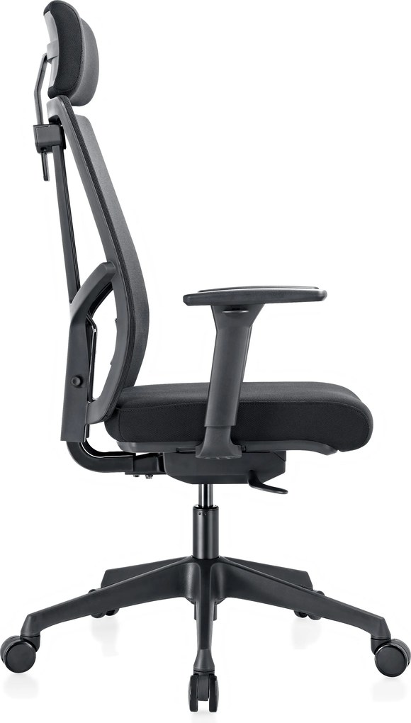 Krzesło biurowe WATT, czarny