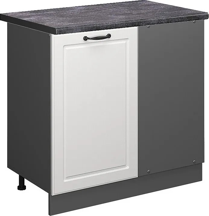 Szafka narożna biały domek wiejski 86x60x81.6 r-line