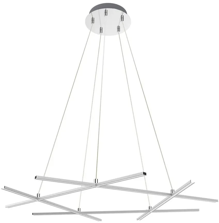 Nowoczesna ledowa lampa wisząca na linkach R4-A58
