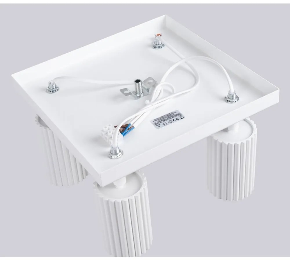 Biała lampa punktowa 25x25 cm Gleam – Sollux