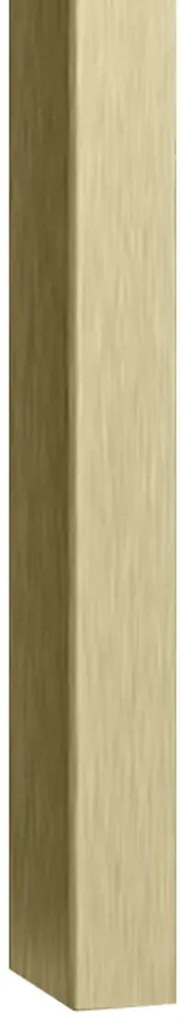 Lamele ścienne 15 szt. złoty połysk R7-H37